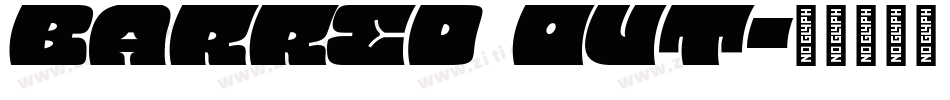 Barred out字体转换